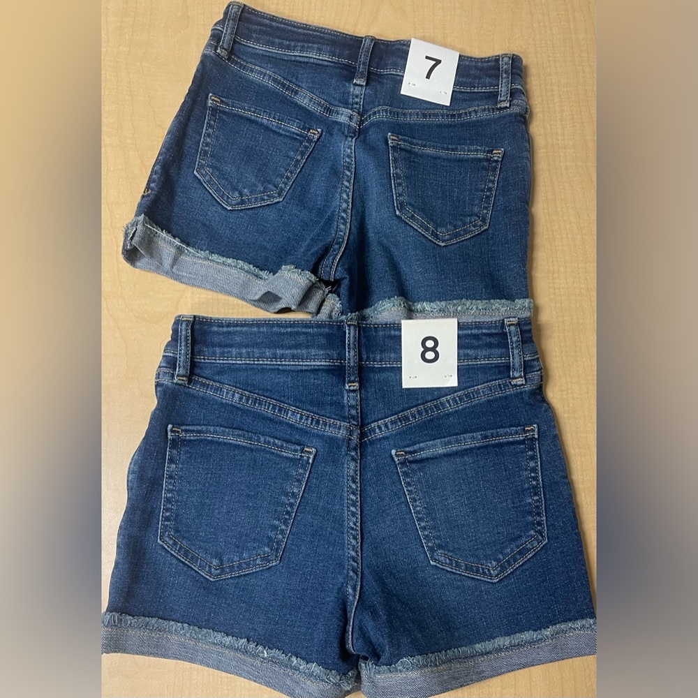 Gap Denim Washwell Jean Shorts NWT never worn size girls 7&8